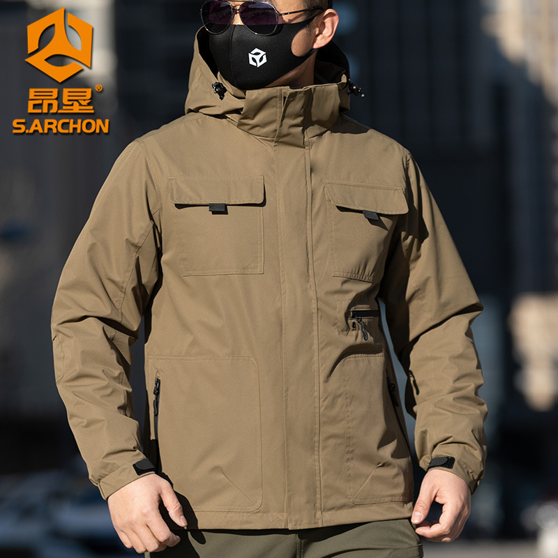 Outdoor Tactical 3 in 1 Windbr - đánh giá và giá Windbreak Shell Jacket