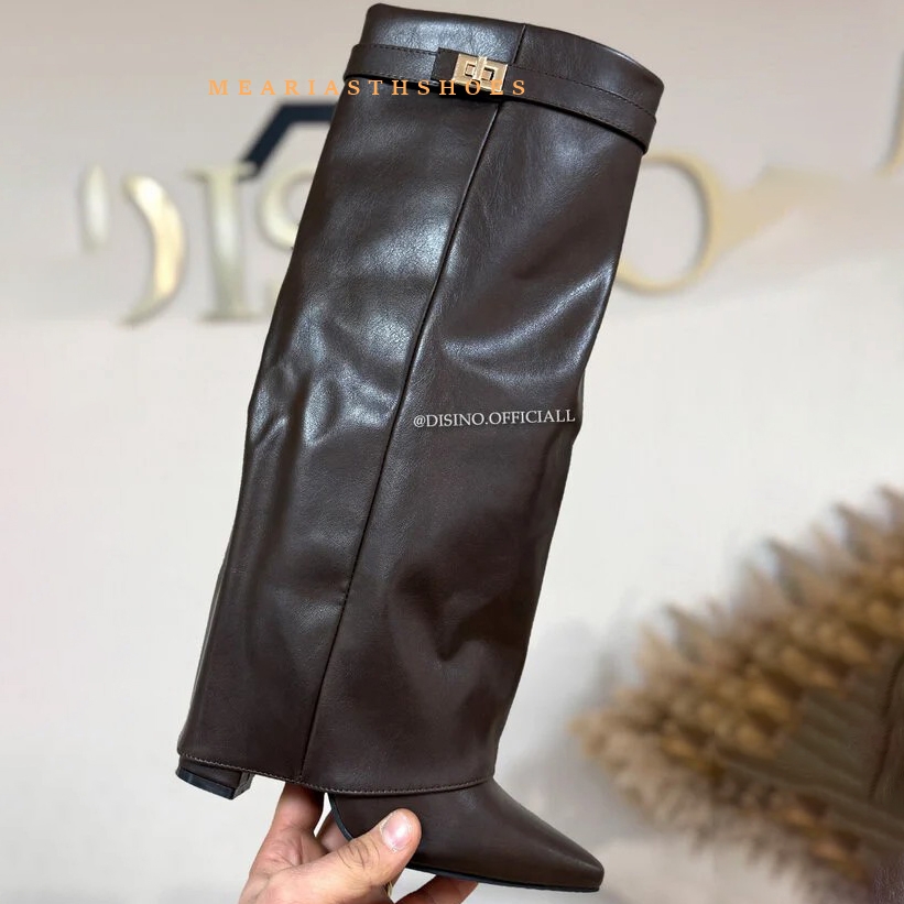 Women's Chunky Heel Knee High  - đánh giá và giá Street Fashion Winter 2025