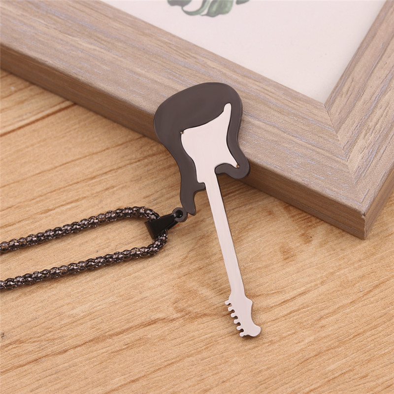 1pc Punk Guitar Necklace for G - đánh giá và giá Street Fashion Guys