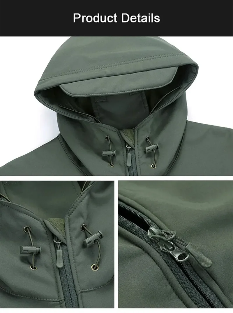 5XL 6XL Men's Russian Camoufla - đánh giá và giá Windbreak Shell Jacket