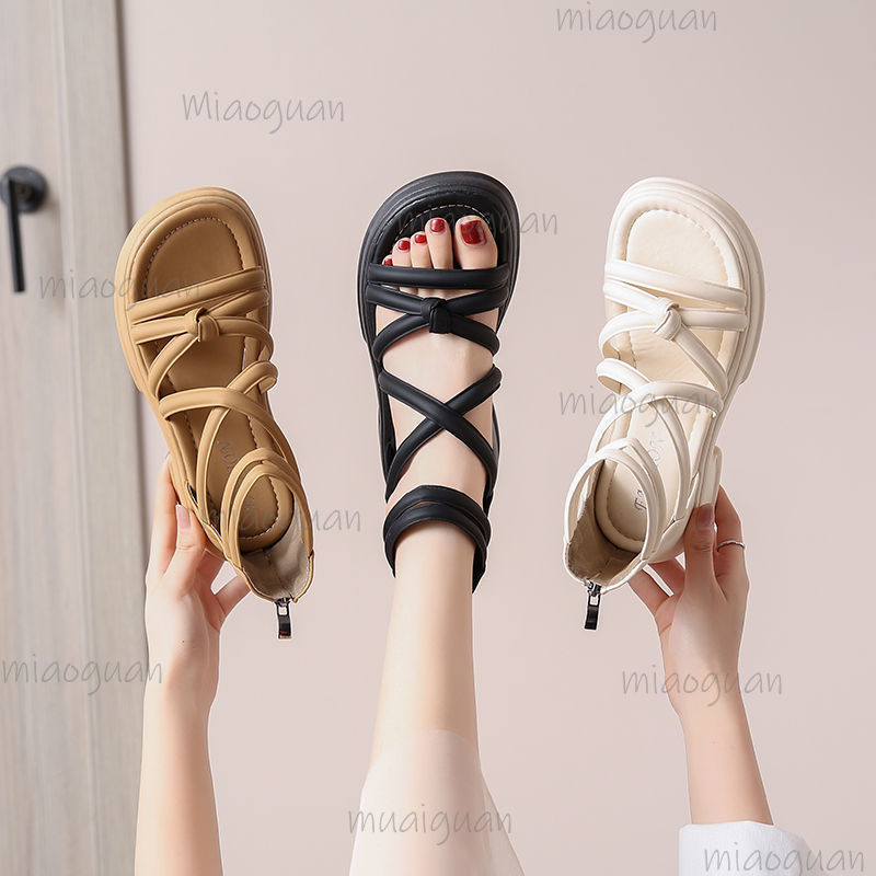 5CM Thick Heel Women Sandals S - đánh giá và giá Street Fashion Female