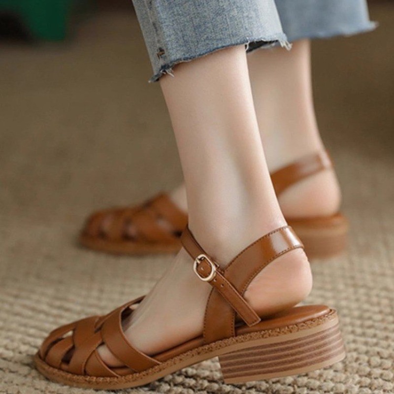 Shoes Female 2025 Buckle Strap - đánh giá và giá Street Fashion Female