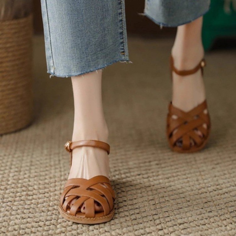 Shoes Female 2025 Buckle Strap - đánh giá và giá Street Fashion Female