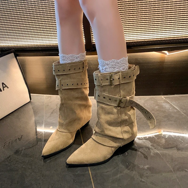 2025 Pointed Toe Women's Winte - đánh giá và giá Street Fashion Winter 2025
