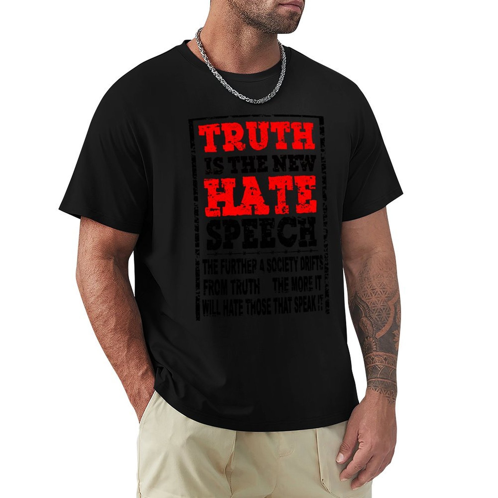 TRUTH IS THE NEW HATE SPEECH - - đánh giá và giá Street Fashion Quotes