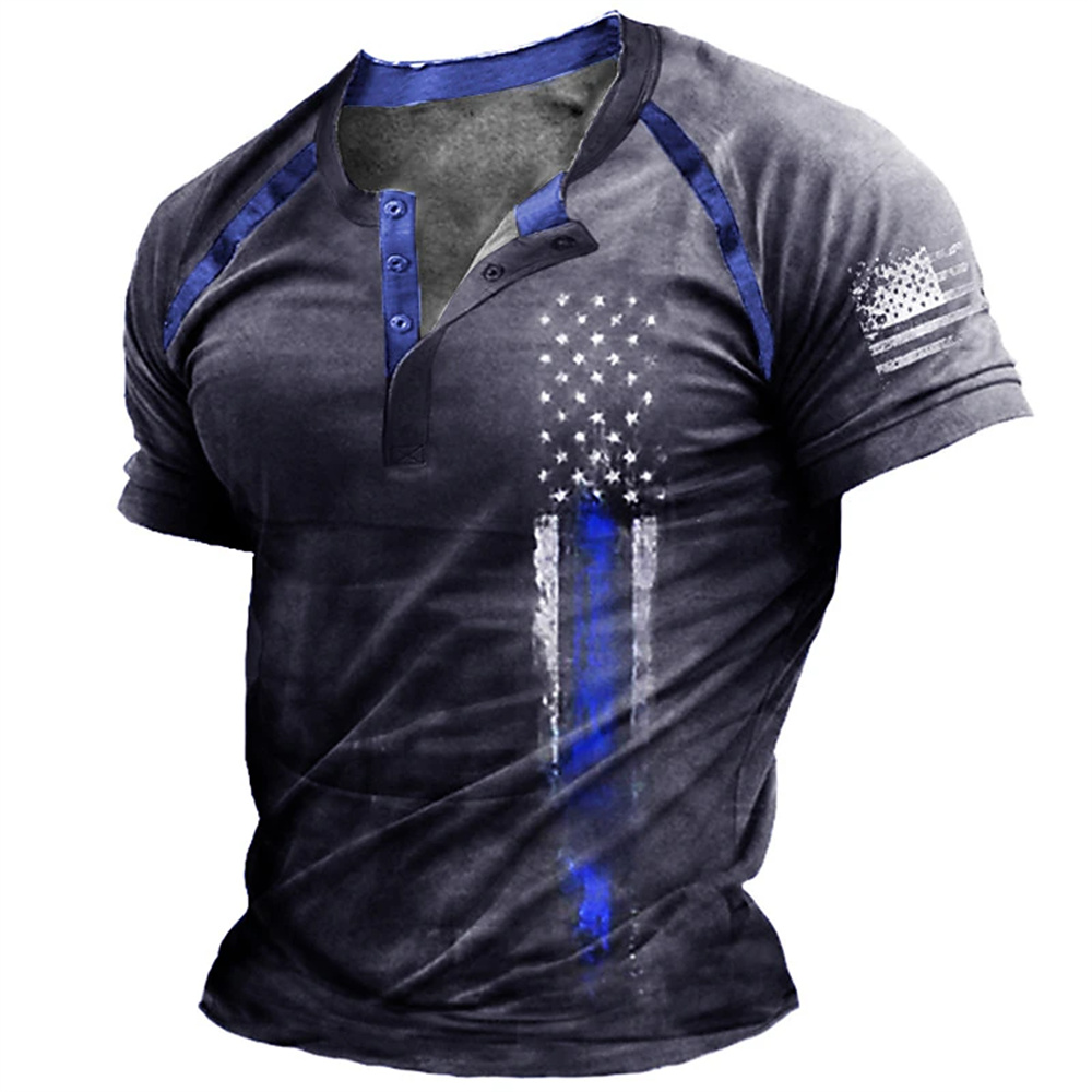 Funny 3D American Flag Print M - đánh giá và giá Street For Fashion