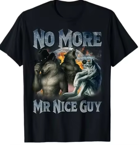 No More Mr Nice Guy Funny Alph - đánh giá và giá Street Fashion Guys