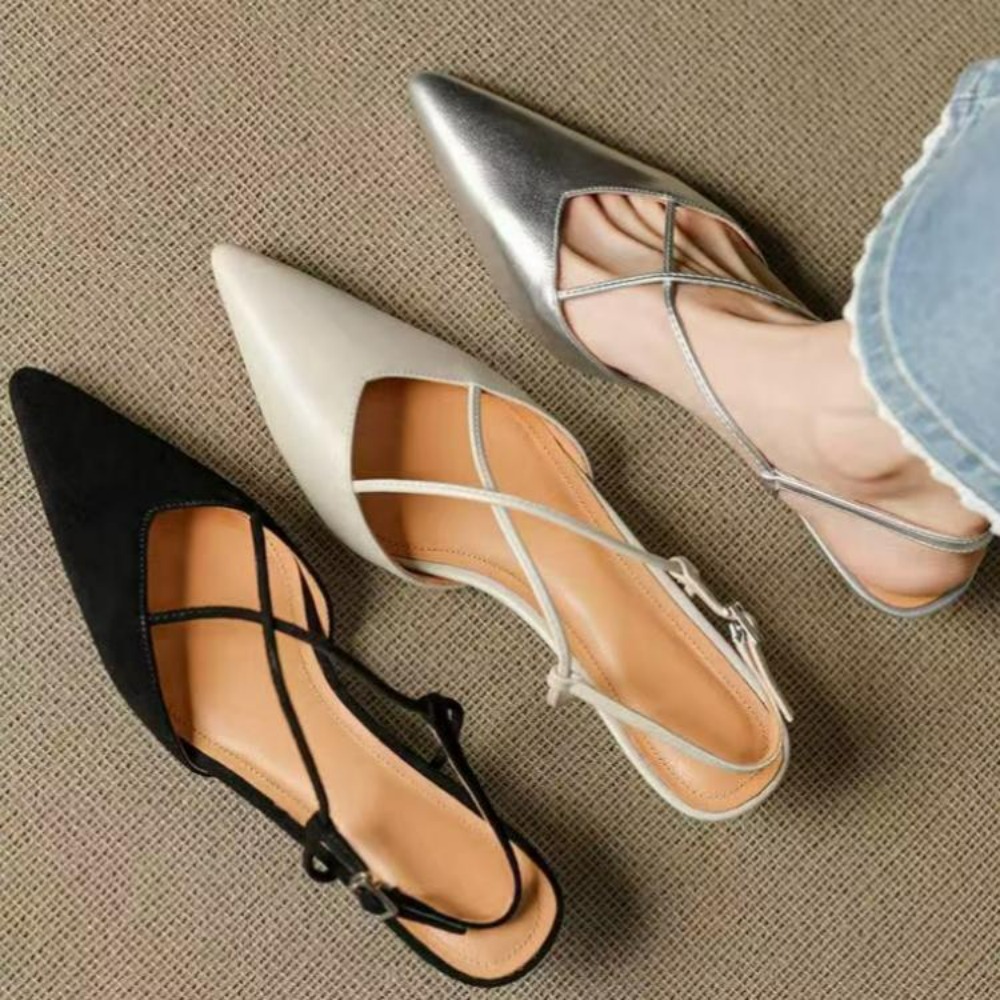 2026 New Style Pointed Toe Low - đánh giá và giá French Street Fashion