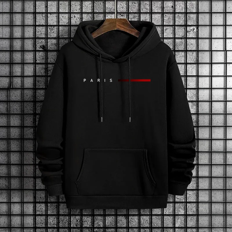 Trendy Mens Hooded Sweatshirt  - đánh giá và giá Street Fashion Paris 2025