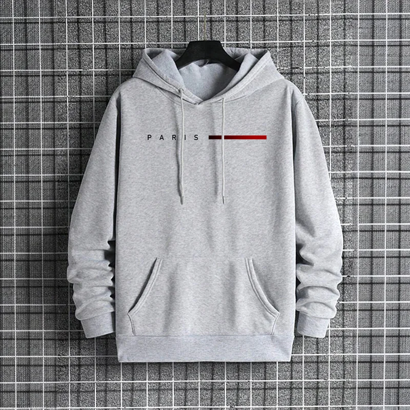 Trendy Mens Hooded Sweatshirt  - đánh giá và giá Street Fashion Paris 2025
