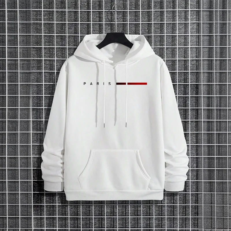 Trendy Mens Hooded Sweatshirt  - đánh giá và giá Street Fashion Paris 2025