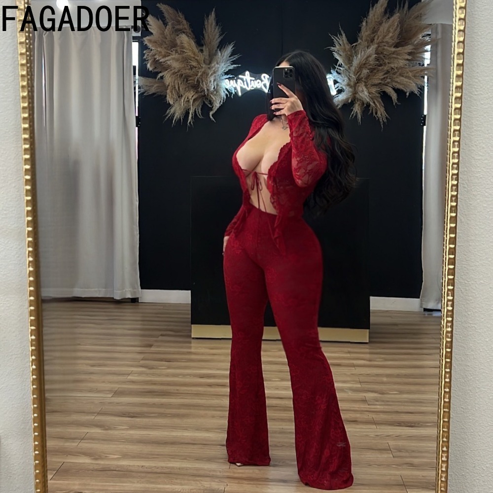 FAGADOER Sexy Lace Woman 2 Pie - đánh giá và giá Street Fashion News