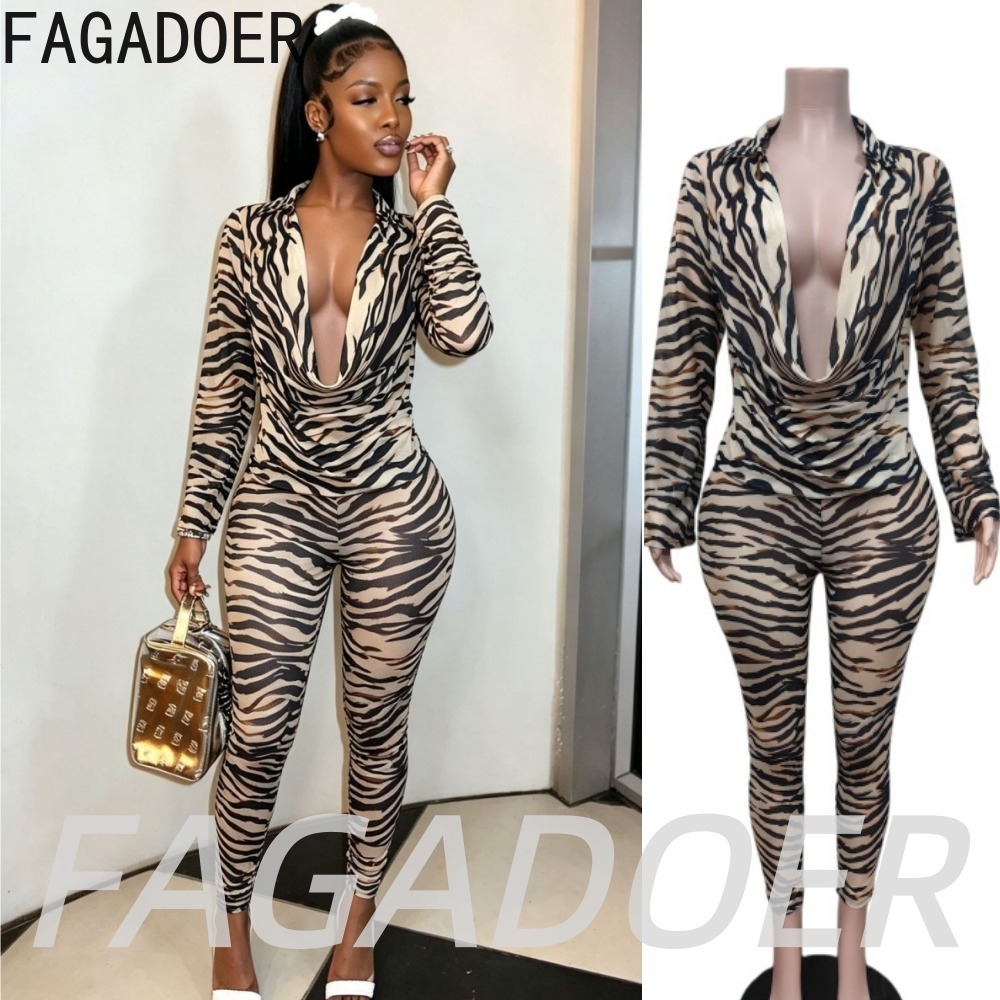 FAGADOER Sexy Mesh Zebra Print - đánh giá và giá Street Fashion News
