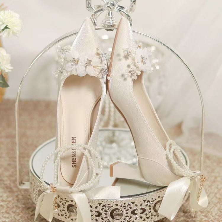French-style Wedding Shoes, Br - đánh giá và giá French Street Fashion