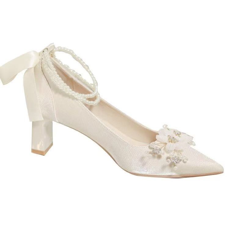 French-style Wedding Shoes, Br - đánh giá và giá French Street Fashion