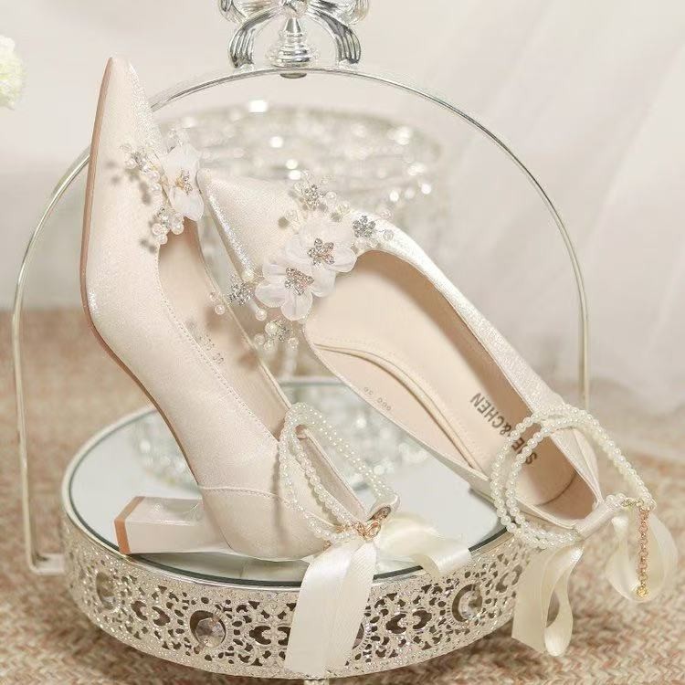 French-style Wedding Shoes, Br - đánh giá và giá French Street Fashion