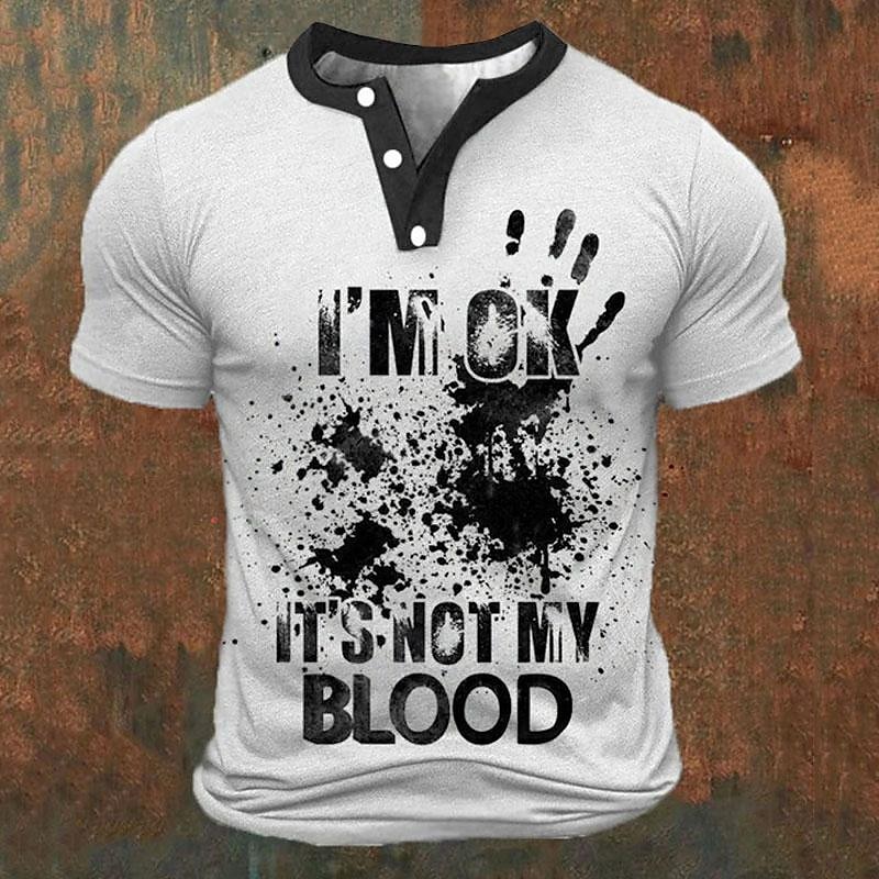 Funny 3D Letter Print Men's He - đánh giá và giá Street For Fashion
