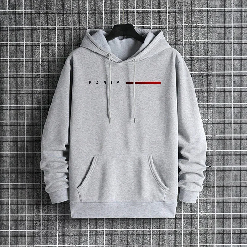 Trendy Mens Hooded Sweatshirt  - đánh giá và giá Street Fashion Paris 2025
